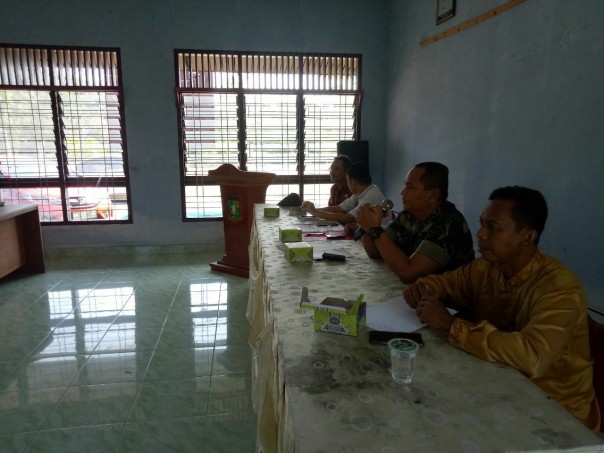 Rapat Pembentukan Panitia HUT RI ke 74 Kecamatan Kuok 