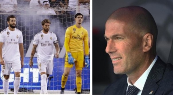 Zinedine Zidane belum puas dengan performa Real Madrid di pramusim (foto/int)