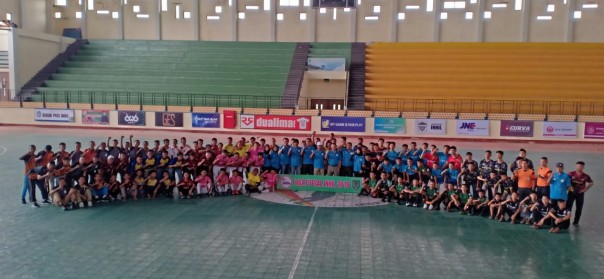 Liga Futsal Inhil yang digelar di Venue Futsal, Jalan Lingkar Tembilahan/rgo