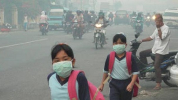 Pekanbaru kembali terancam kabut asap, hotspot di Pelalawan dan Inhil masih ada (foto/ilustrasi)