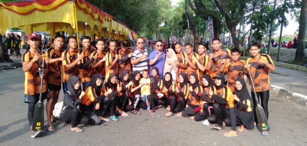 Kontingen Kabupaten Indragiri Hilir (Inhil), Riau maju ke babak final pada Festival Dragon Boat International/rgo
