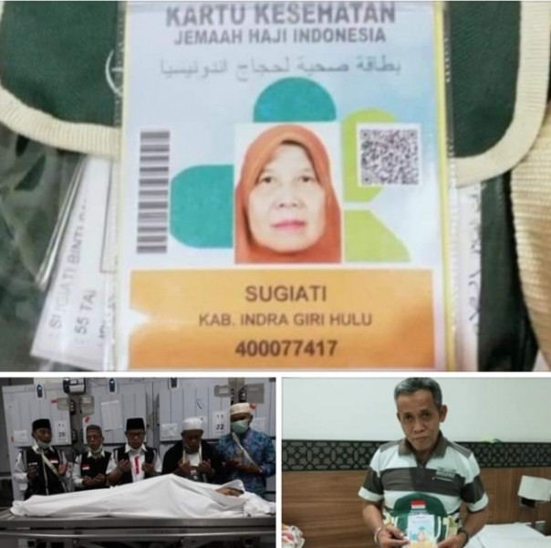 Seorang jamaah haji Provinsi Riau, asal Indragiri Hulu atas nama Sugiati meninggal dunia di Makkah (foto/int)