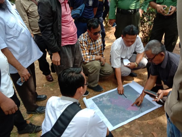 Lakukan Perambahan hutan lindung, anggota DPRD Riau lakukan sidak ke PT Padasa Kampar