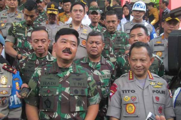 Panglima TNI beserta Kapolri dijadwalkan akan datang ke Pekanbaru, Riau untuk meninjau Karhutla (foto/int)