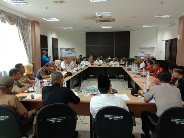 Komisi I Dewan Perwakilan Rakyat Daerah (DPRD) Kabupaten Indragiri Hilir (Inhil) menggelar rapat dengar pendapat /rgo