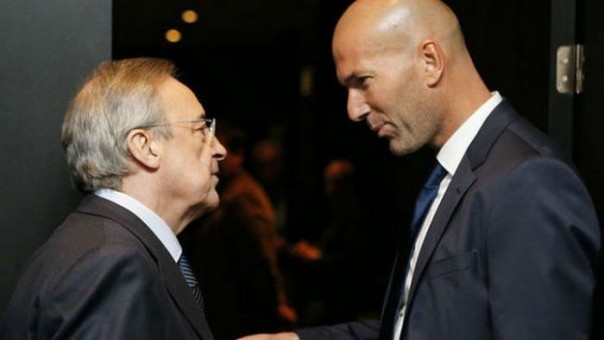 Florentino Perez dan Zidane 