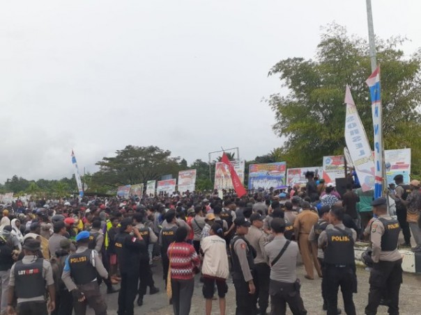 Aksi massa di Sorong, Papua