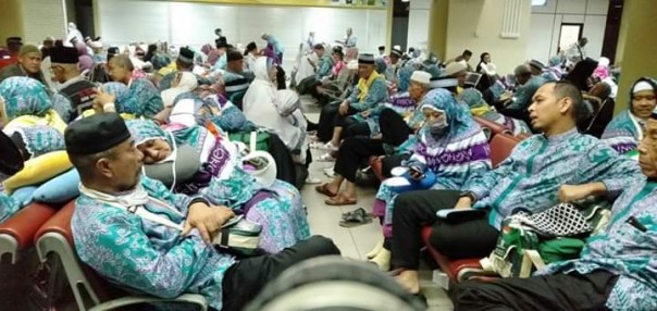 Suasana Pasca Kedatangan JH Dumai di Pekanbaru/IST