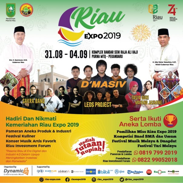 Iven Riau Expo 2019 akan dibuka pada malam ini