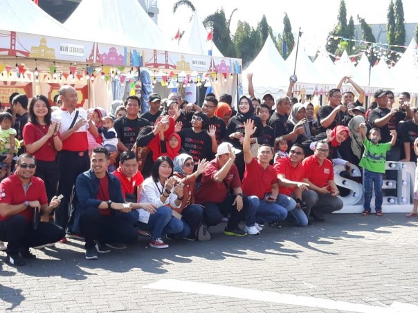 PT Toyota Astra Motor mengadakan Avanza Veloz Sebangsa yang berlangsung di Kota Surabaya