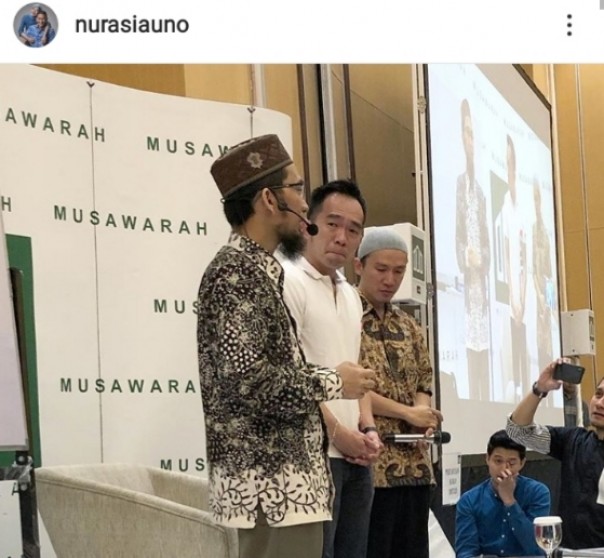 Istri Sandiaga Uno, Nurasia terharu kakak kandung Ustaz Felix Siauw masuk Islam (foto/int)