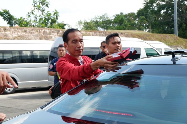 Presiden Joko Widodo saat berkunjung ke Riau beberapa waktu lalu