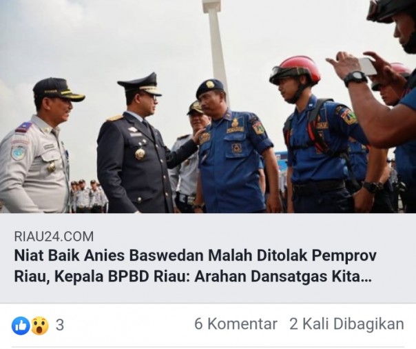 Netizen Riau kritik pedas sikap Pemprov Riau