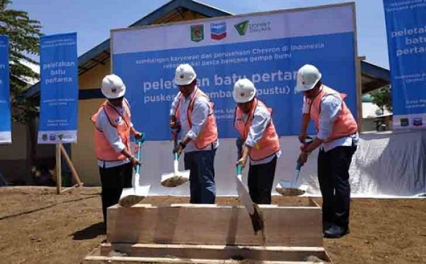 Peletakan batu pertama fasilitas kesehatan di Lombok