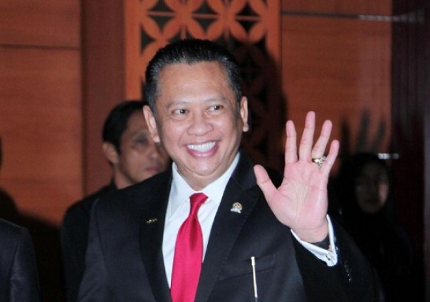 Bambang Soesatyo yang terpilih secara aklamasi sebagai Ketua MPR RI. Foto: int 