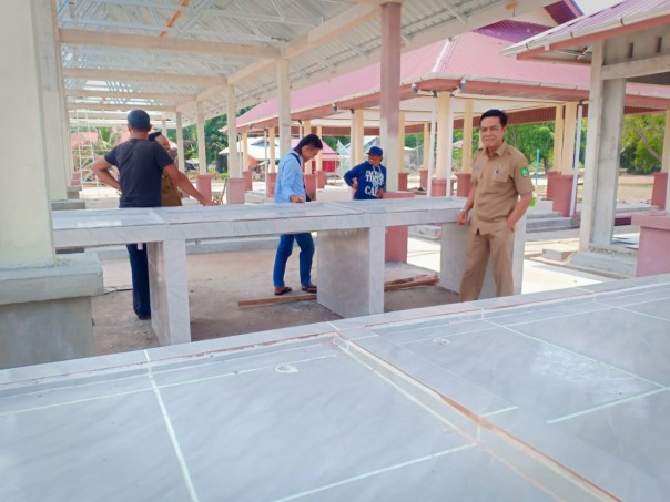 Akan dibangun satu pasar di Pantai Madani Desa Pambang Pesisir, Kecamatan Bantan, Kabupaten Bengkalis (foto/hari)