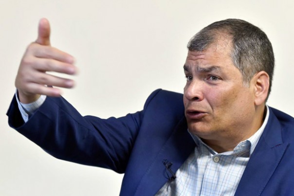 Mantan presiden Ekuador Rafael Correa dituduh memicu kerusuhan terburuk di negaranya oleh Presiden Lenin Moreno (foto/int)
