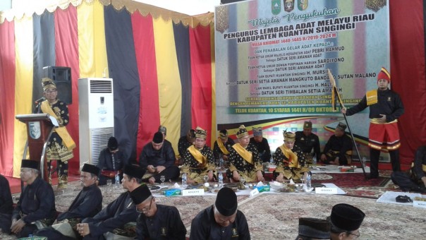 LAM Riau sangat mengapresiasi dan mendukung pengukuhan LAMR Kabupaten Kuantan Singingi (foto/zar)