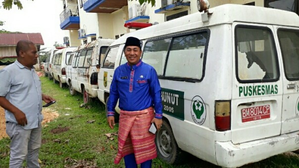 Kepala Dinas Pengelolaan Keuangan dan Aset Daerah (DPKAD) Kabupaten Pelalawan, Davitson (foto/ardi)