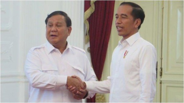 Ketum Gerindra Prabowo Subianto bertemu Presiden Joko Widodo