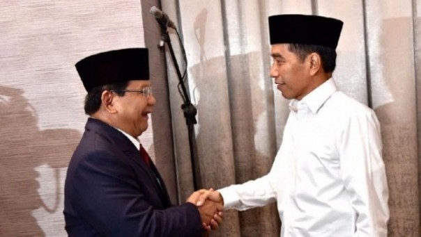 Ketum Gerindra Prabowo Subianto bertemu Presiden Joko Widodo (Foto: int)