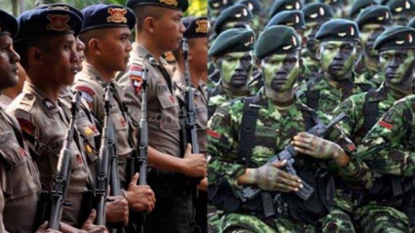 30 ribu personel gabungan TNI-Polri dikerahkan untuk mengamankan jalannya pelantikan Presiden dan Wakil Presiden terpilih (foto/int)