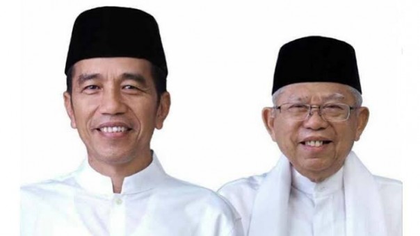 Presiden terpilih Joko Widodo dan Wakil Presiden terpilih Ma'ruf Amin (foto. Internet)