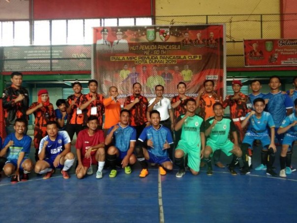 Majelis Pimpinan Cabang Pemuda Pancasila (MPC PP) menggelar Turnamen Futsal Cup II (foto/istimewa)