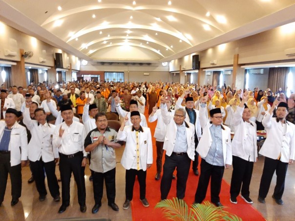 Sebanyak 700 kader baru bergabung ke DPD Partai Keadilan Sejahtera (PKS) Kabupaten Bengkalis (foto/hari)