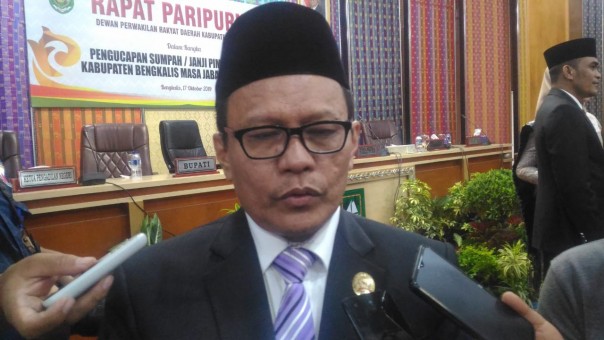 Ketua DPRD Kabupaten Bengkalis, H. Khairul Umam, Lc, M.E.Sy (foto/hari)