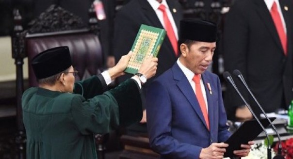 Jokowi tak Singgung Soal Pemberantasan Korupsi dalam Pidatonya