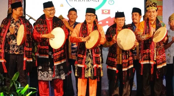 Wagubri, Edy Natar membuka PSB 2019 di Lapangan Merdeka, Riau Kompleks, Pangkalan Kerinci (foto/istimewa)