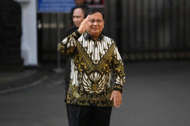 Menteri Pertahanan Prabowo Subianto