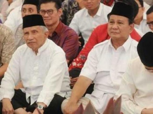 Amien Rais dan Prabowo Subianto 