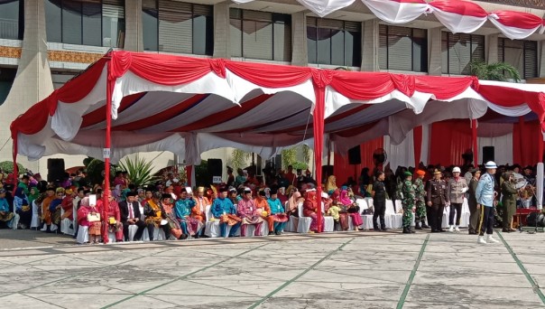 Peringatan HUT Indonesia ke 72 di Provinsi Riau