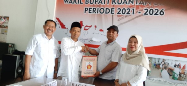 Seminggu setelah dibukanya Penjaringan Balonbup dan Balon Wabup Kuantan Singingi, Periode 2021-2026 oleh  DPD Partai Gerindra seminggu (R24/Zar) 