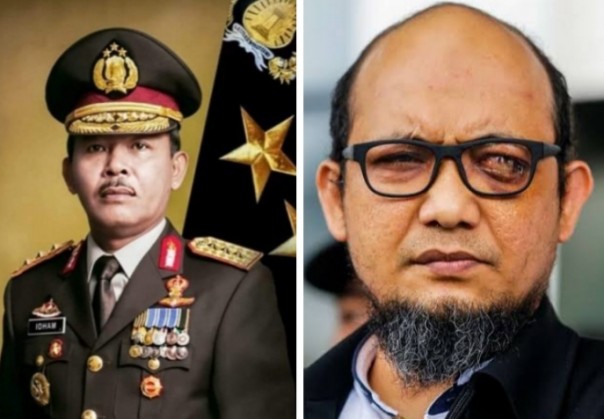 Kapolri Jenderal Pol Idham Aziz sebur bakal segera mengungkapkan kasus penganiayaan penyidik Komisi Pemberantasan Korupsi (KPK) Novel Baswedan (foto/int)