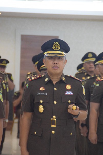 Andi Suharlis resmi jabat Kepala Kejaksaan Negeri Pekanbaru. Foto. Istimewa