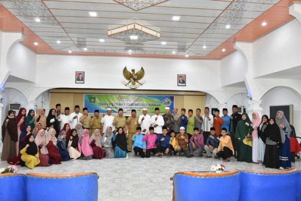 Pemerintah Kabupaten Bengkalis menggelar Training Center (TC), terhadap 55 peserta Kafilah Negeri Junjungan (foto/Hari)