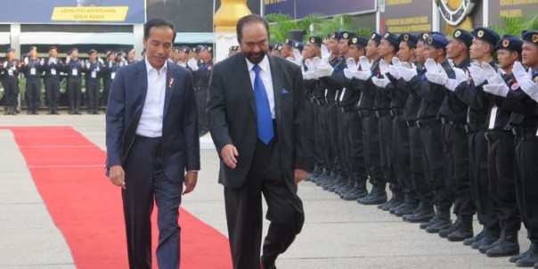 Presiden Joko Widodo dan Surya Paloh