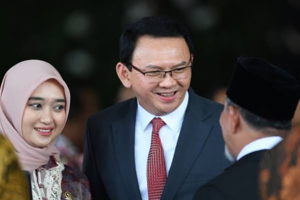Mantan Gubernur DKI Jakarta Basuki Tjahaja Purnama alias Ahok