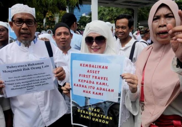 Mahkamah Agung memperkuat putusan Pengadilan Negeri Depok dan Pengadilan Tinggi Bandung atas aset milik First Travel yang disita untuk negara (foto/int)