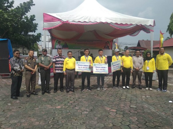 Peneliti lomba yang di selenggarakan Balitbang Kabupaten Bengkalis sudah didapatkan pemenangnya (foto/Hari)