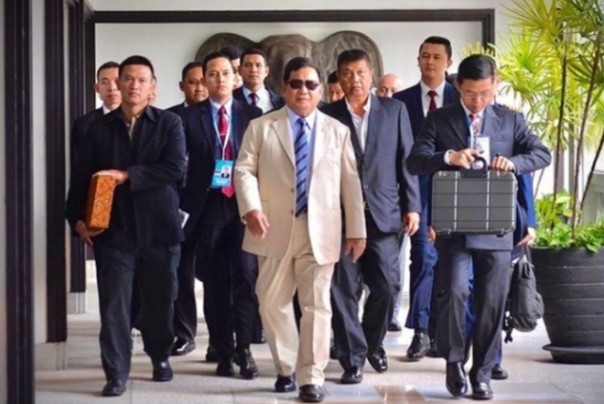 Prabowo Subianto sejak menjabat Menteri Pertahanan (Menhan) kerap melakukan kunjungan luar negeri (foto/int)