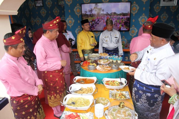 Stand Pameran Pemerintah Kabupaten Siak yang berada di Areal Musabaqah Tilawatil Qur’an (MTQ) Provinsi Riau ke XXXVIII Tahun 2019 di Kota Bangkinang Kabupaten Kampar (foto/Lin)