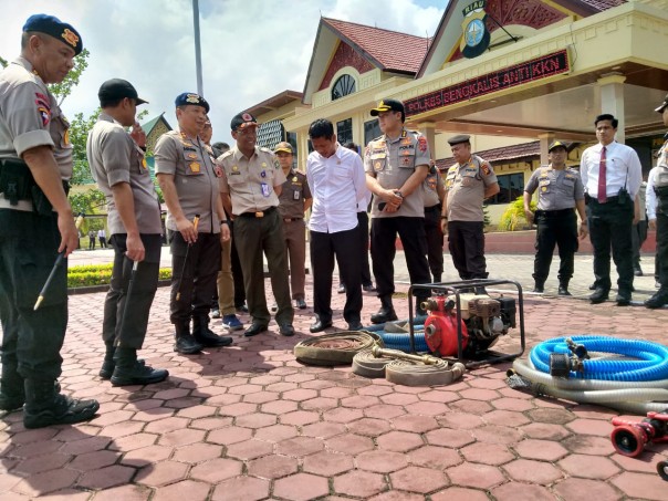 Kepala Kepolisian Daerah (Kapolda) Provinsi Riau Irjen Pol Agung Setya Imam Efendi melakukan kunjungan kerjanya ke Mapolres Bengkalis (foto/Hari)