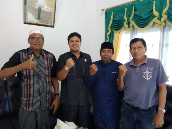 Ketua Harian Nahdlatul Ulama (NU) Kabupaten Kuantan Singingi, H Rofingi mundur sebagai Calon Wakil Bupati Kuansing (foto/Zar)