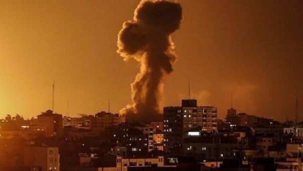 Jet Tempur Israel Kembali Bombardir Gaza Palestina