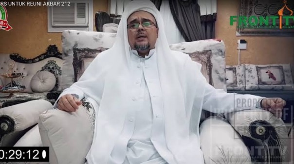 Pernyataan Imam Besar Front Pembela Islam, Habib Rizieq Syihab (foto/int)