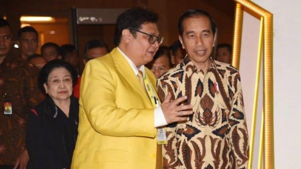 Airlangga dan Jokowi
